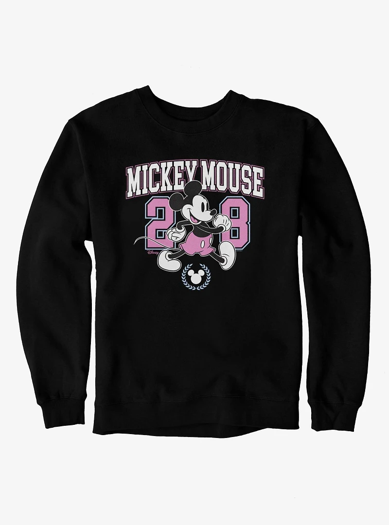 Disney Mickey Mouse 28 Collegiate Sweatshirt