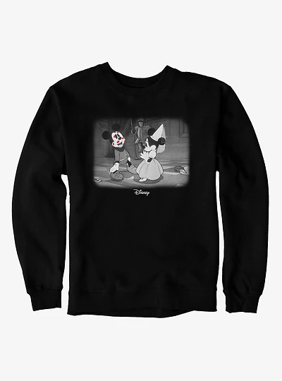 Disney Mickey Mouse Retro Kiss Pop Minnie Sweatshirt