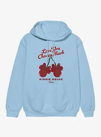 Disney Minnie Mouse Love You Cherry Much Hoodie