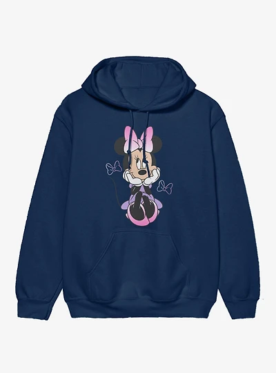 Disney Minnie Mouse Sitting Bow Gradients Hoodie
