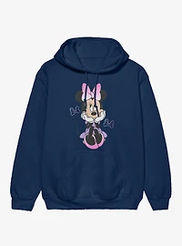 Disney Minnie Mouse Sitting Bow Gradients Hoodie