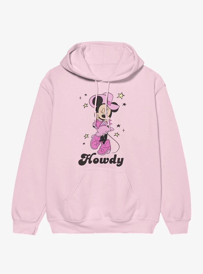 Disney Minnie Mouse Howdy Cowgirl Wink Hoodie