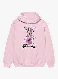 Disney Minnie Mouse Howdy Cowgirl Wink Hoodie