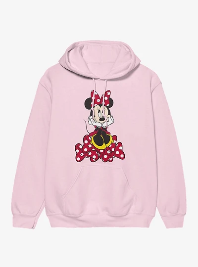 Disney Minnie Mouse Happy Pile Of Bows Hoodie