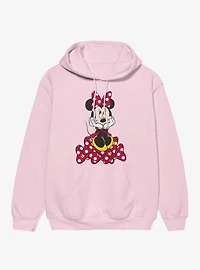 Disney Minnie Mouse Happy Pile Of Bows Hoodie