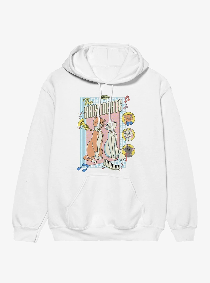 Disney The Aristocats Vintage Music Cover Hoodie
