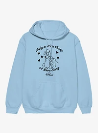 Disney Lady And The Tramp A Love Story Hearts Hoodie