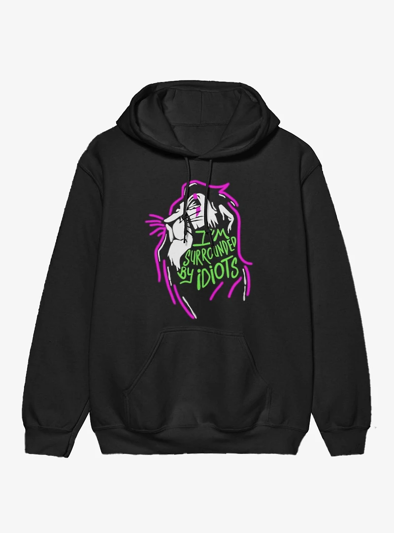 Disney The Lion King I'm Surrounded By Idiots Scar Hoodie
