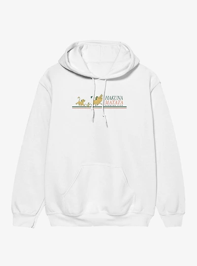 Disney The Lion King Hakuna Matata Running Club Stripes Hoodie