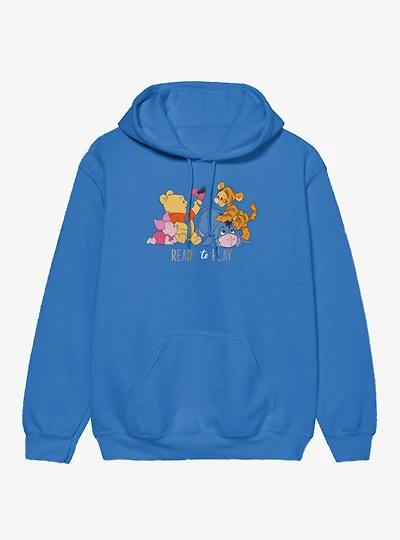 Disney Winnie The Pooh Cute  Ready To Play Hoodie