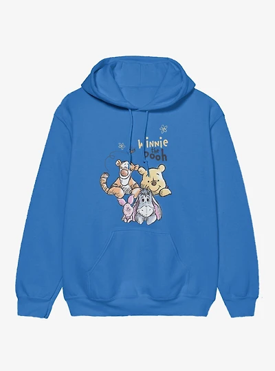 Disney Winnie The Pooh Smiley Friends Look To You Hoodie
