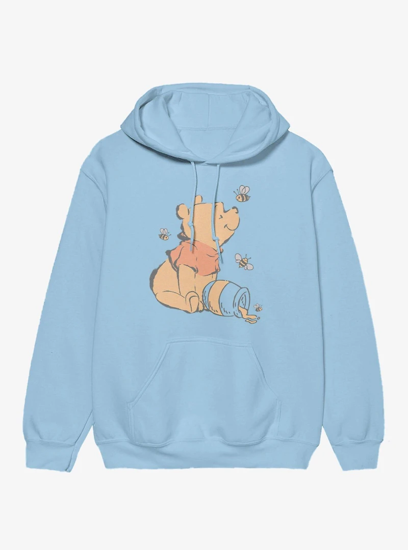 Disney Winnie The Pooh Honey Spills And Bumblebees Hoodie