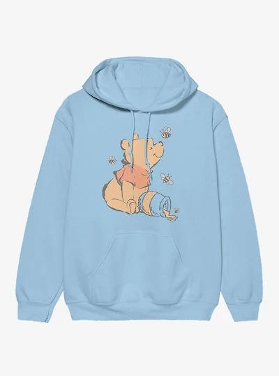 Disney Winnie The Pooh Honey Spills And Bumblebees Hoodie