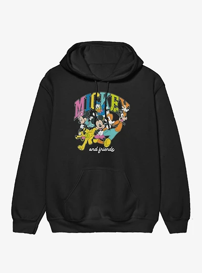 Disney Mickey Mouse & Friends Running Colors Group Hoodie