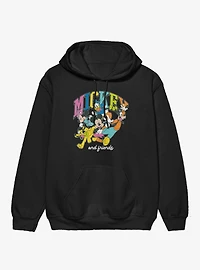 Disney Mickey Mouse & Friends Running Colors Group Hoodie
