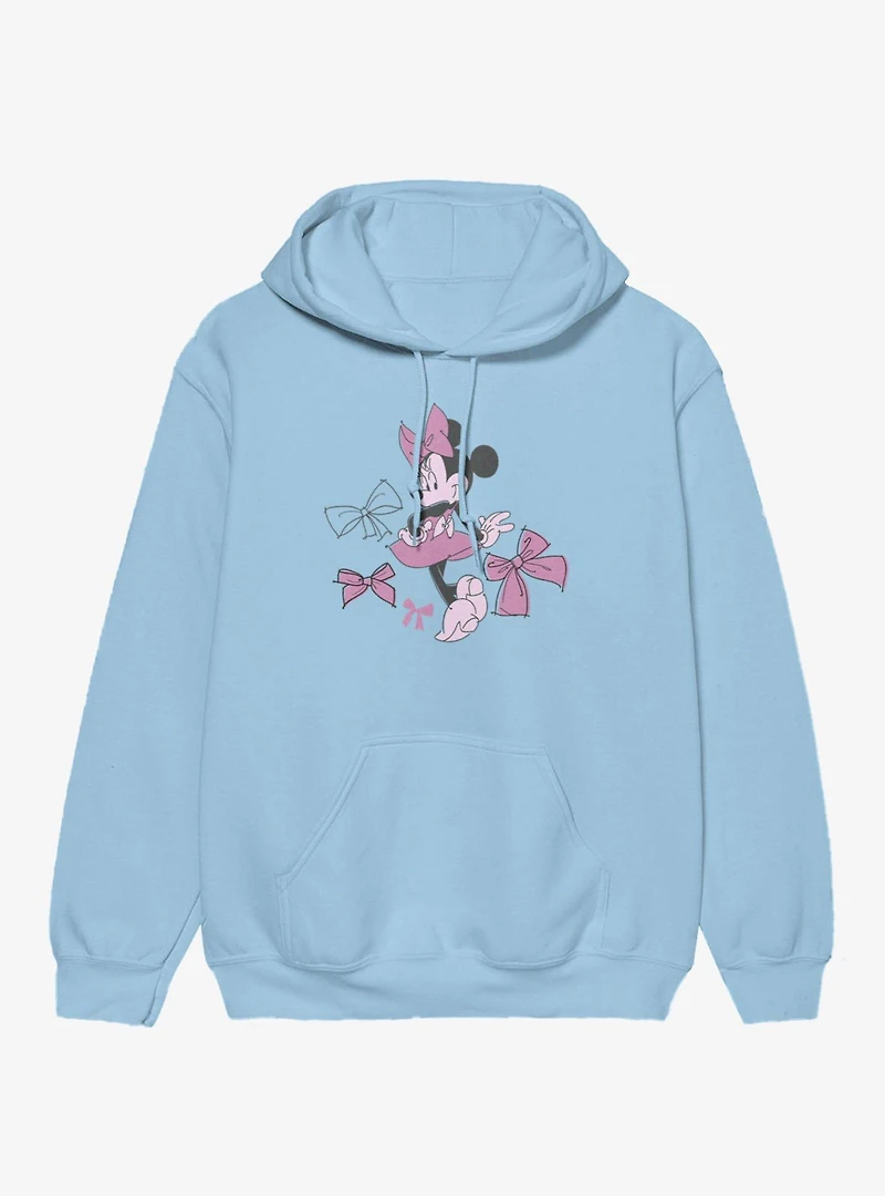 Disney Minnie Mouse Bows Of Fashion Sketch Hoodie