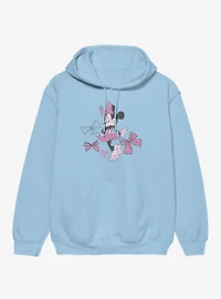 Disney Minnie Mouse Bows Of Fashion Sketch Hoodie