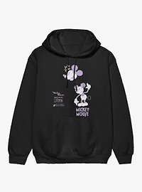 Disney Mickey Mouse Character Model Retro Sketch Hoodie