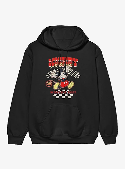Disney Mickey Mouse World's Best Racer 28 Vintage Hoodie