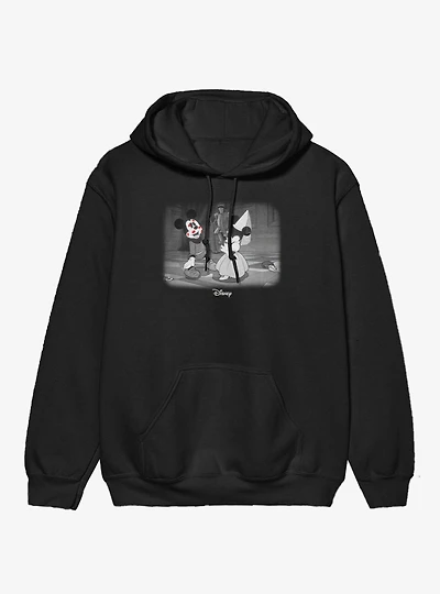 Disney Mickey Mouse Retro Kiss Pop Minnie Hoodie