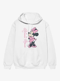 Disney Minnie Mouse Signature Pink Outfit Hoodie