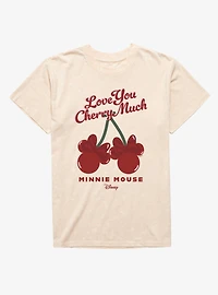 Disney Minnie Mouse Love You Cherry Much Mineral Wash T-Shirt