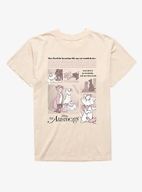 Disney The Aristocats Story Panels Mineral Wash T-Shirt