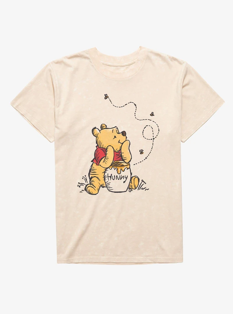 Disney Winnie The Pooh Watch Bees Mineral Wash T-Shirt