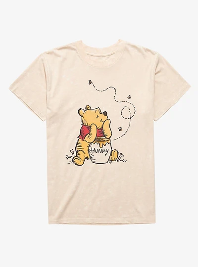 Disney Winnie The Pooh Watch Bees Mineral Wash T-Shirt