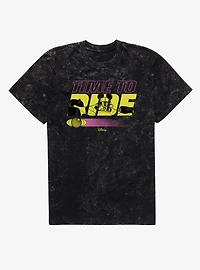 Disney Mickey Mouse Time To Ride Mineral Wash T-Shirt