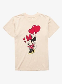 Disney Minnie Mouse Red Balloon Surprise Mineral Wash T-Shirt