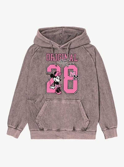 Disney Minnie Mouse Original 28 Vintage Mineral Washed Hoodie