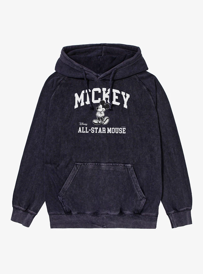 Disney Mickey Mouse All Star Vintage Mineral Washed Hoodie