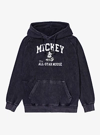 Disney Mickey Mouse All Star Vintage Mineral Washed Hoodie