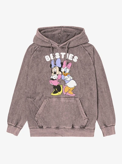 Disney Minnie Mouse Back To Besties Daisy Vintage Mineral Washed Hoodie