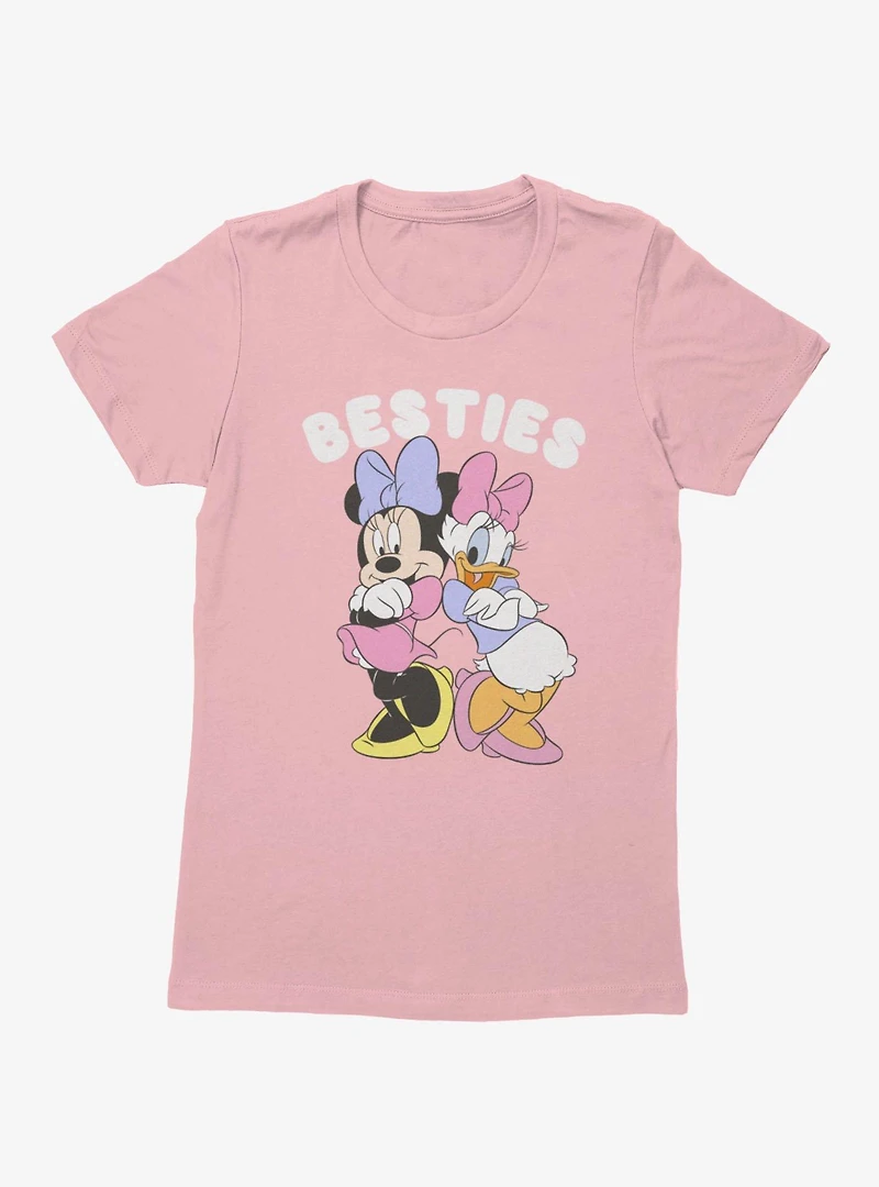 Disney Minnie Mouse Back To Besties Daisy Womens T-Shirt