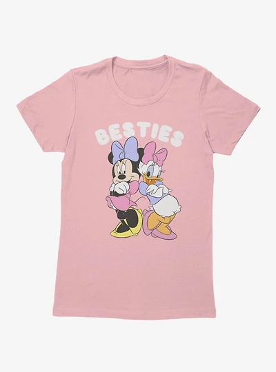 Disney Minnie Mouse Back To Besties Daisy Womens T-Shirt