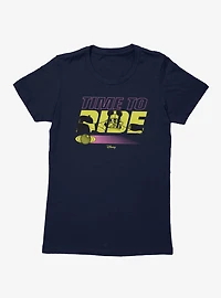 Disney Mickey Mouse Time To Ride Womens T-Shirt