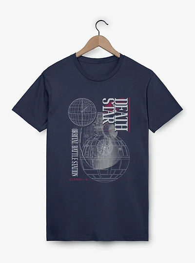 Star Wars DS-1 Death Schematic Layout T-Shirt