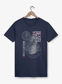 Star Wars DS-1 Death Schematic Layout T-Shirt