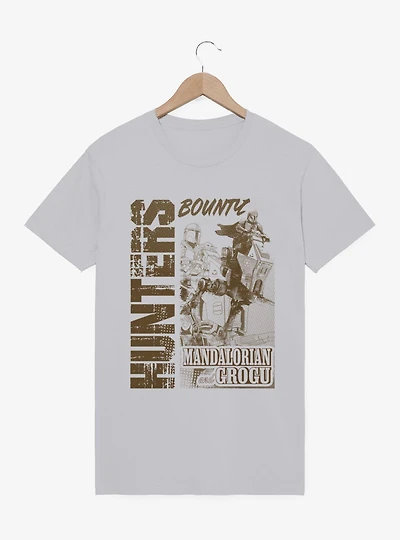 Star Wars The Mandalorian And Grogu Bounty Hunters T-Shirt