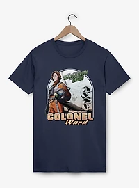 Star Wars The Mandalorian And Grogu Colonel Ward X-Wing Pilot T-Shirt