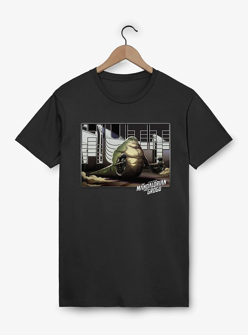 Star Wars The Mandalorian And Grogu Rotta Hutt To Battle T-Shirt