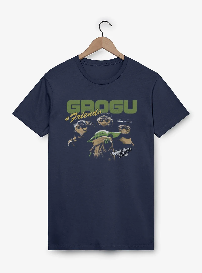 Star Wars The Mandalorian And Grogu & Anzellan Friends T-Shirt