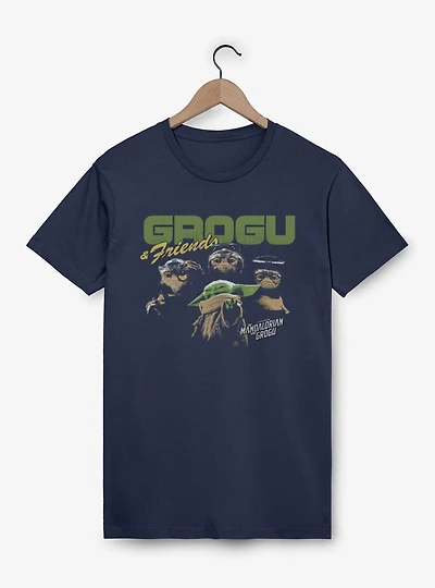 Star Wars The Mandalorian And Grogu & Anzellan Friends T-Shirt