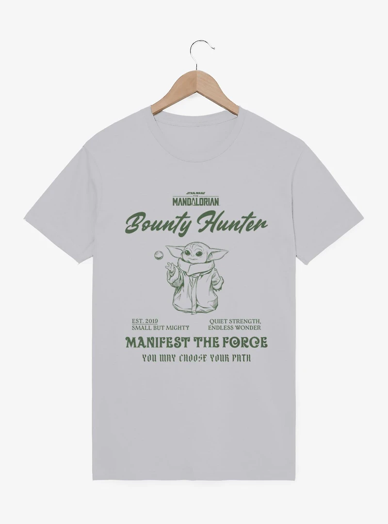 Star Wars The Mandalorian Bounty Hunter Manifest Force T-Shirt