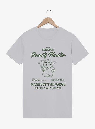 Star Wars The Mandalorian Bounty Hunter Manifest Force T-Shirt
