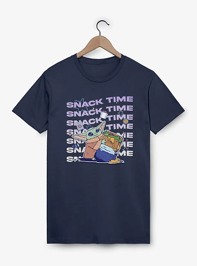 Star Wars The Mandalorian And Grogu Snack Time Now T-Shirt