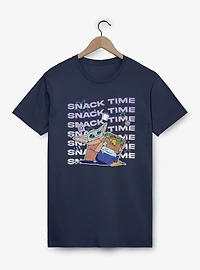 Star Wars The Mandalorian And Grogu Snack Time Now T-Shirt