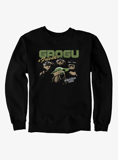 Star Wars The Mandalorian And Grogu & Anzellan Friends Sweatshirt